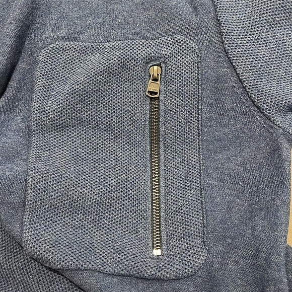 Zara kids the knitwear collection boys size 11-12 years dressy sweatshirt blue - Picture 3 of 8